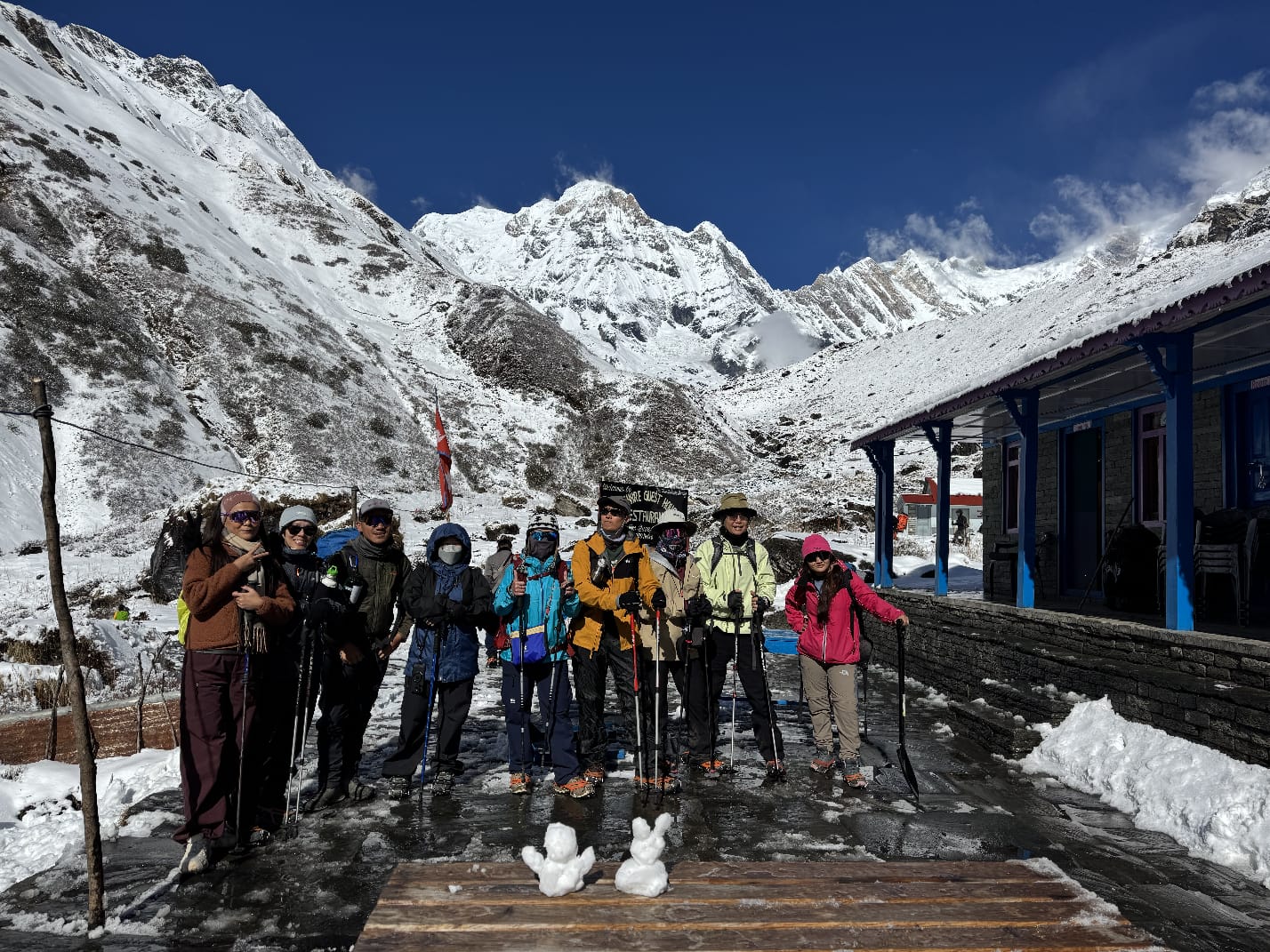 Machhapuchre base camp